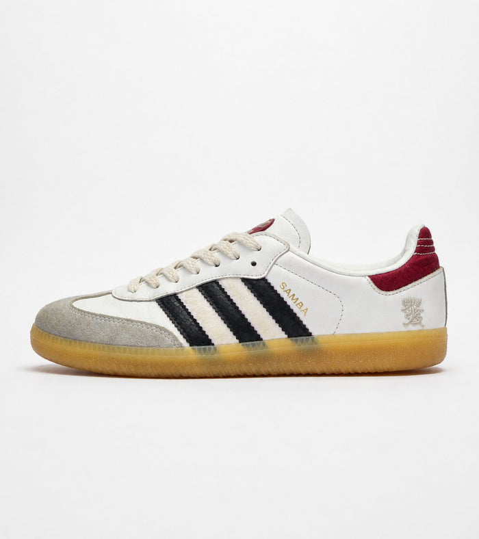 adidas Samba OG Year of the Snake, Cloud White / Core Black / Active Maroon, Pristine condition