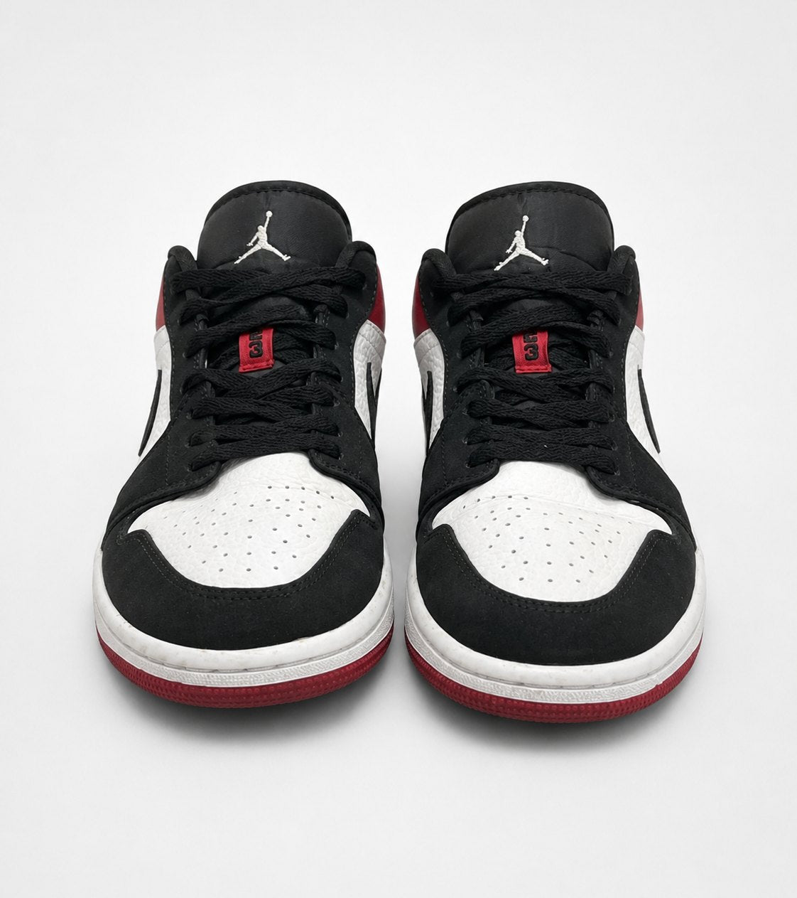 Nike Air Jordan 1 Low Black Toe - EU 42