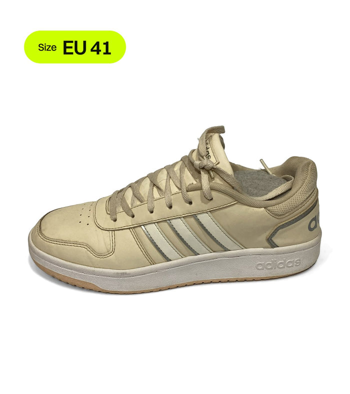 adidas Hoops 3.0 Low, Cream / Grey / Gum, Excellent condition