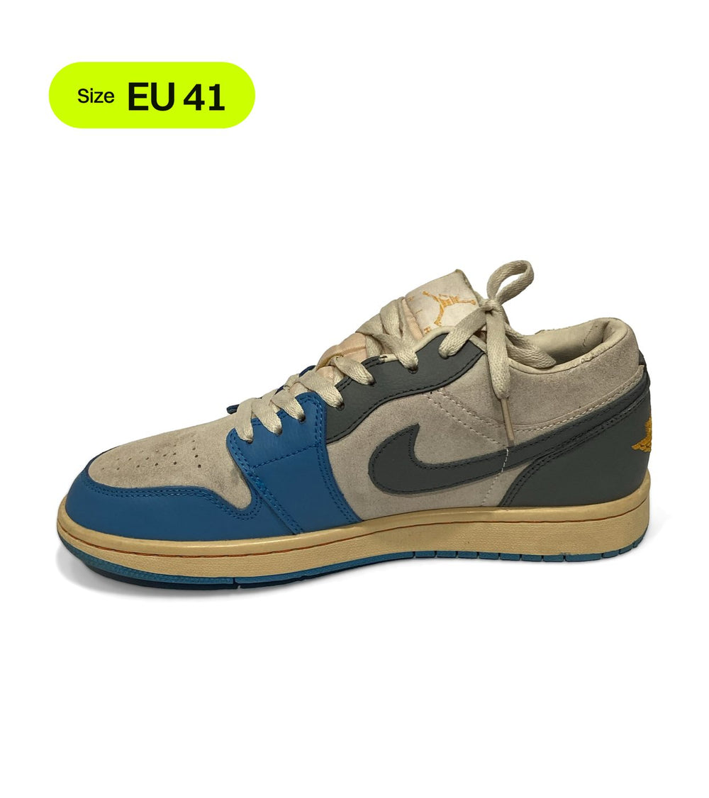 Nike Air Jordan 1 Low SE Tokyo 96, Dutch Blue / Smoke Grey / Sail, Premium condition