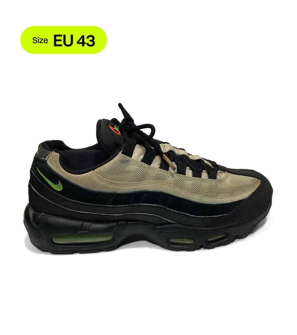 Nike Air Max 95 Essential Antifreeze, Black / Voltage Green / Summit White, Excellent condition