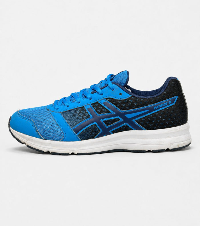 ASICS Patriot 8, Directoire Blue / Indigo Blue / Black, Premium condition