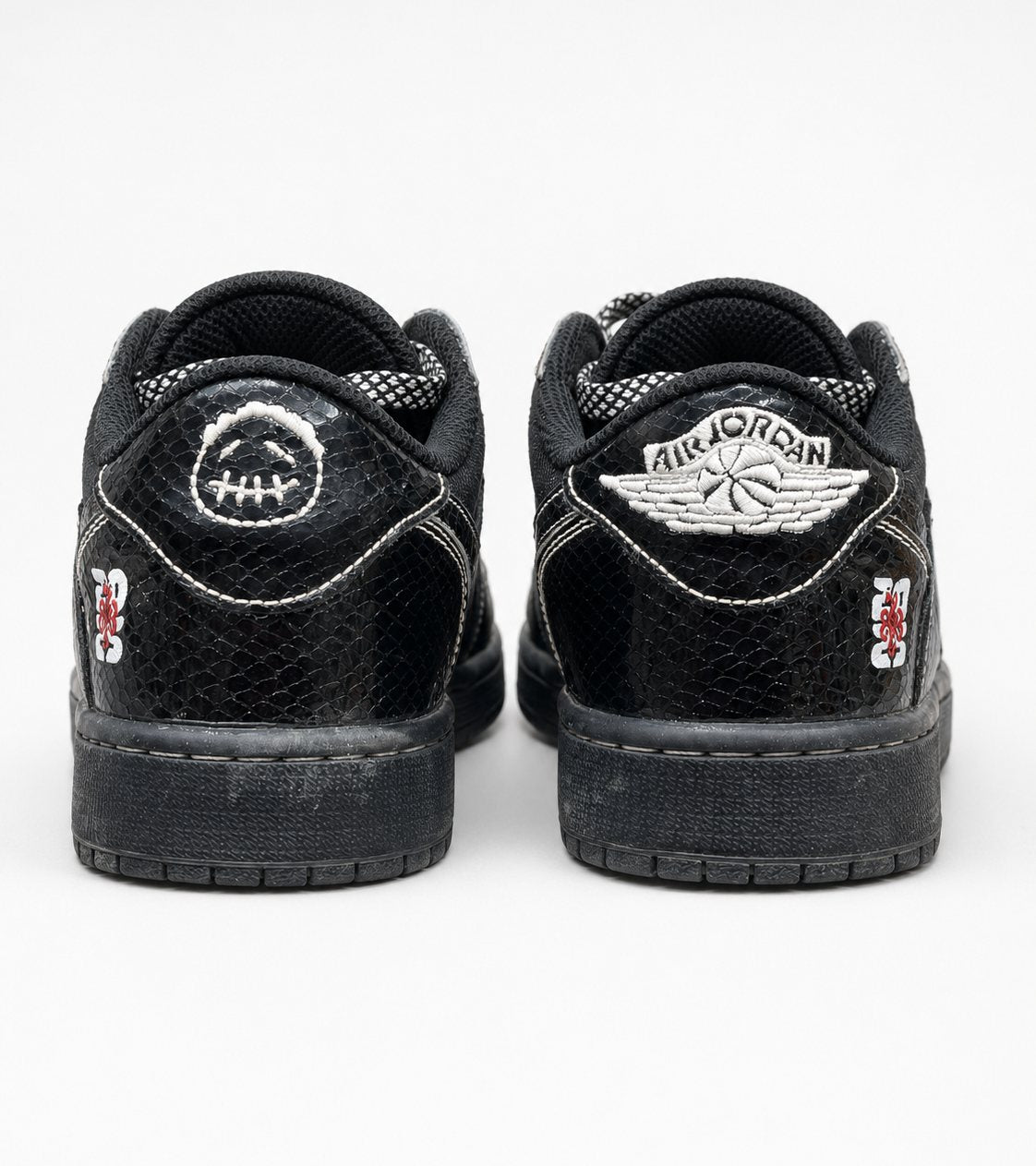 Nike Travis Scott x Air Jordan 1 Low OG 'Black Phantom' - EU 41