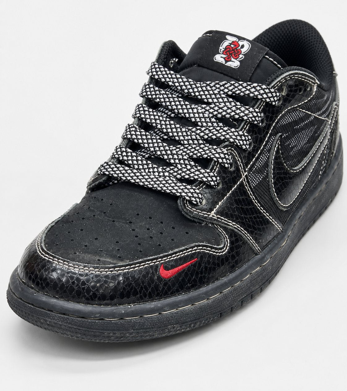 Nike Travis Scott x Air Jordan 1 Low OG 'Black Phantom' - EU 41