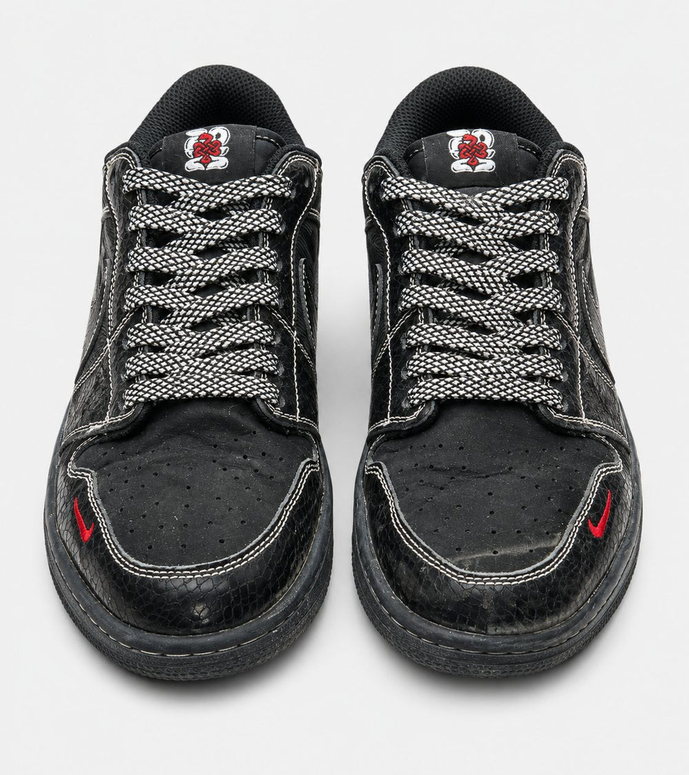 Nike Travis Scott x Air Jordan 1 Low OG 'Black Phantom' - EU 41
