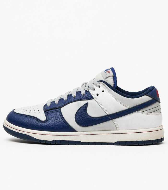Nike Dunk Low EMB Brooklyn Nets, White / Midnight Navy / University Red, Premium condition