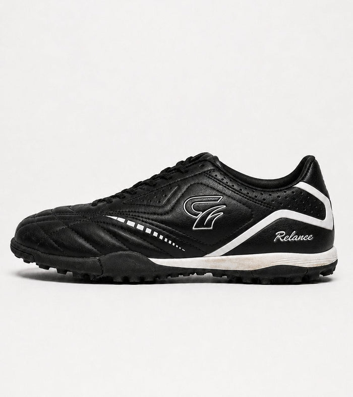 Relance Turf Football Boot, Black / White, Pristine condition